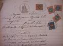1878-08-27 certificato di iscrizione di Battista Capello nel censo stabile di Medolago